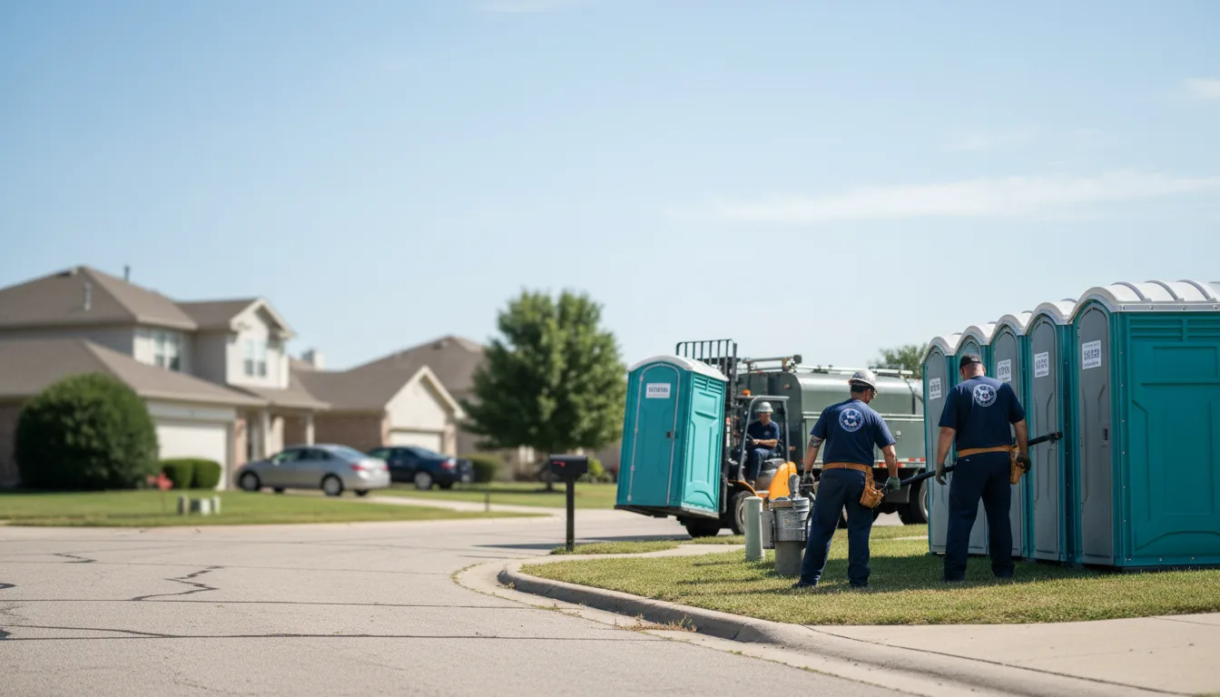 Porta Potty Rental in Muscle Shoals, AL near me